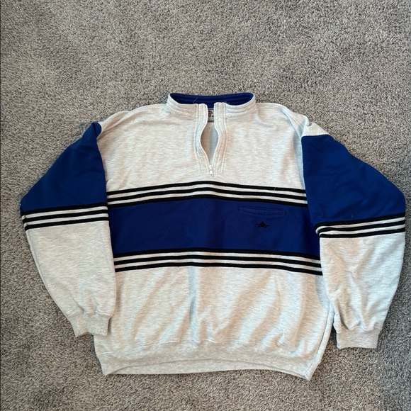1/4 Zip Crewneck - Picture 1 of 3